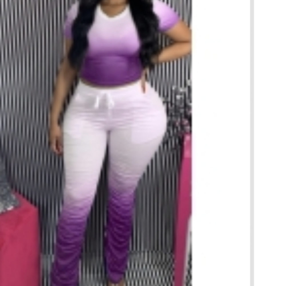 Tie dye Pants set
